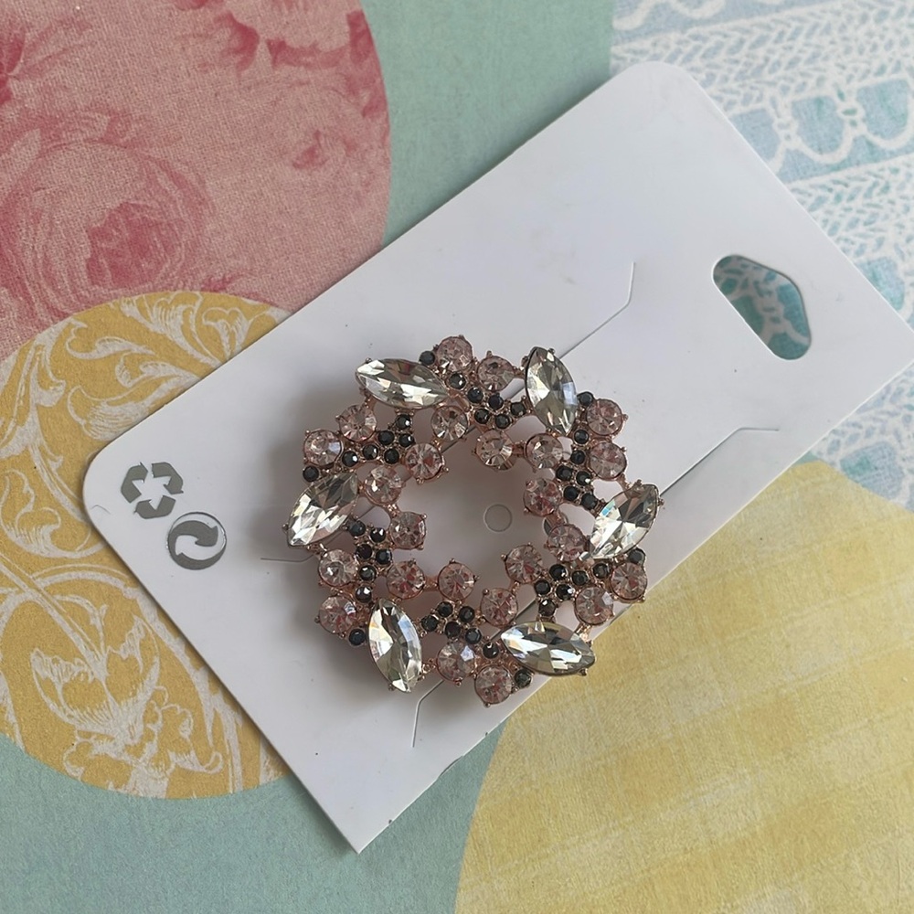 Rose Gold Brooch